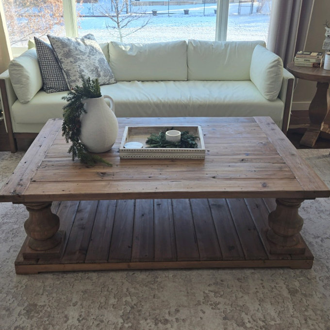 Birch Lane™ McKew Solid Wood Coffee Table with Storage & Reviews